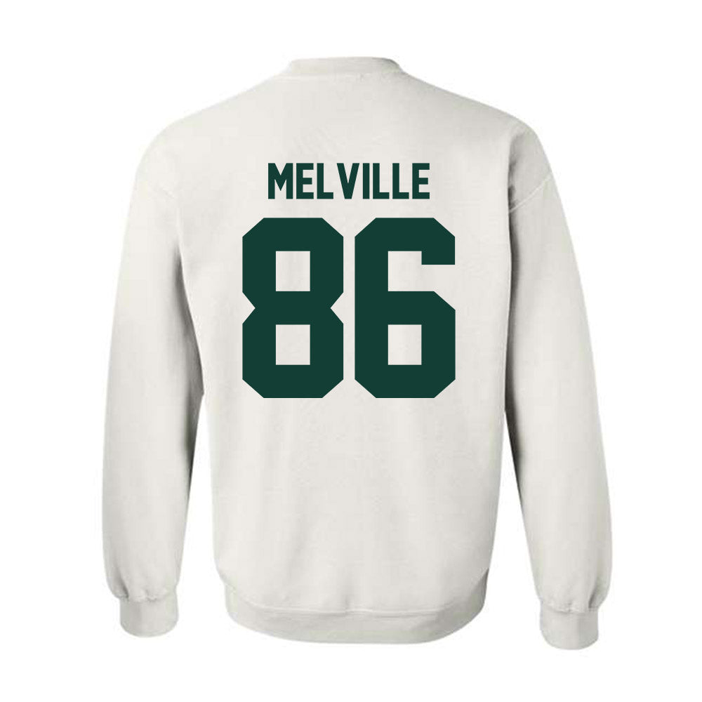 Michigan State - NCAA Football : Ethan Melville - Classic Shersey Crewneck Sweatshirt-4
