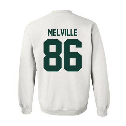 Michigan State - NCAA Football : Ethan Melville - Classic Shersey Crewneck Sweatshirt-4