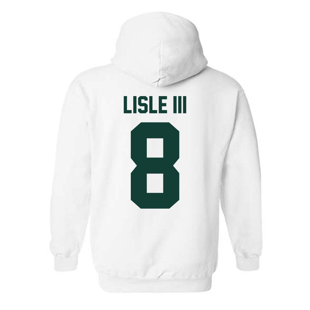 Michigan State - NCAA Football : Trey Lisle III - Classic Shersey Hooded Sweatshirt-4