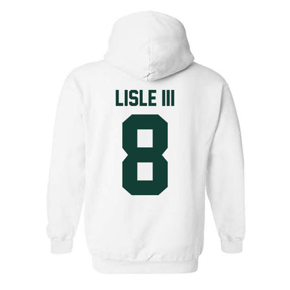 Michigan State - NCAA Football : Trey Lisle III - Classic Shersey Hooded Sweatshirt-4