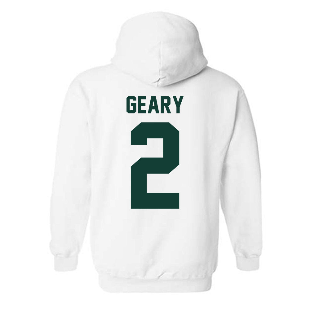Michigan State - NCAA Men's Ice Hockey : Patrick Geary - Classic Shersey Hooded Sweatshirt-1