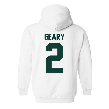 Michigan State - NCAA Men's Ice Hockey : Patrick Geary - Classic Shersey Hooded Sweatshirt-1