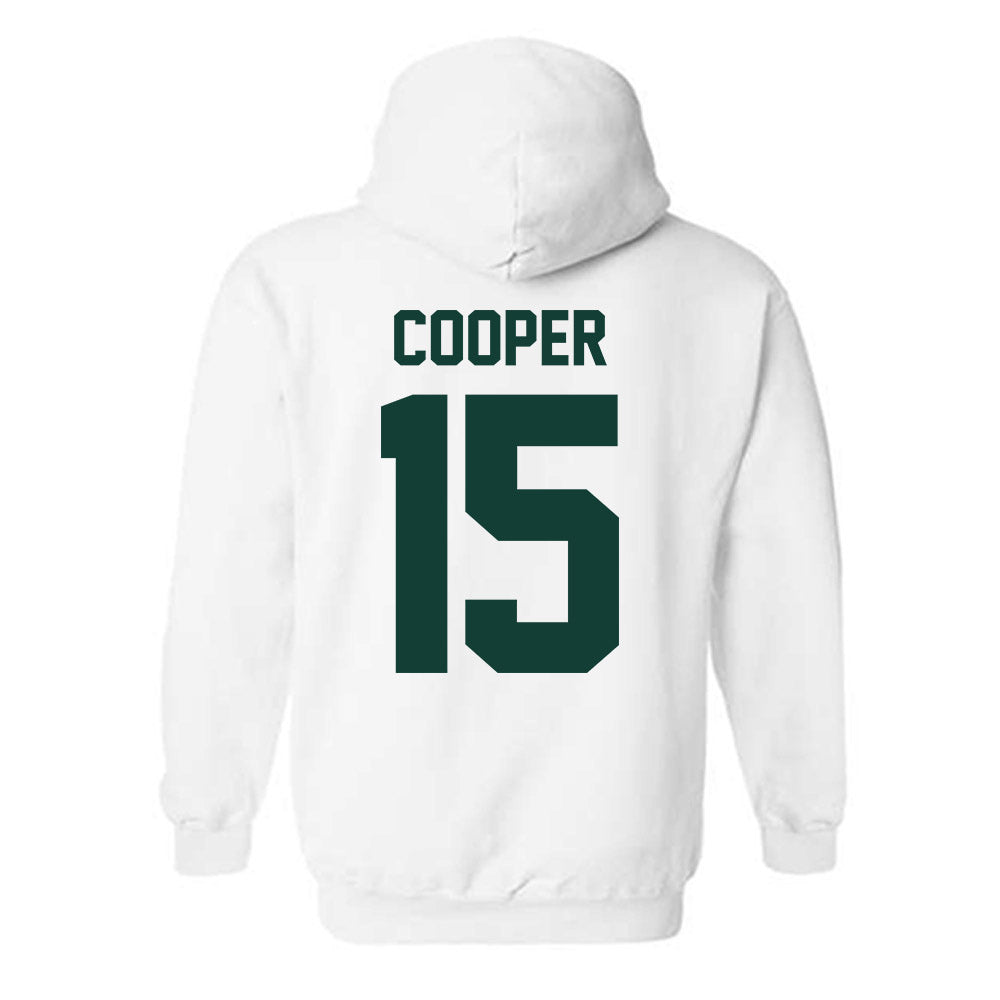 Michigan State - NCAA Men's Basketball : Carson Cooper - Classic Shersey Hooded Sweatshirt-1