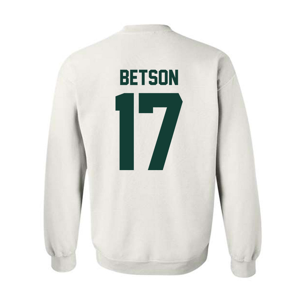 Michigan State - NCAA Women's Basketball : Tabitha Betson - Classic Shersey Crewneck Sweatshirt-4