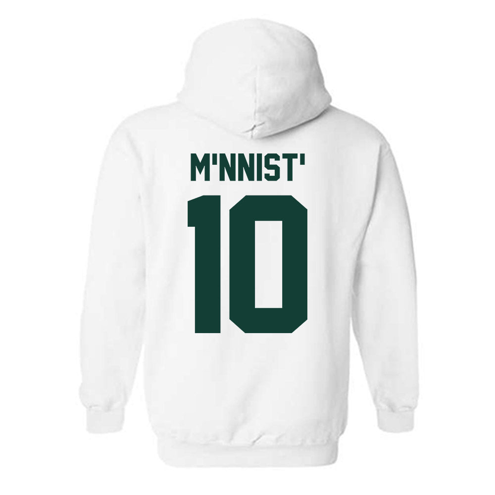 Michigan State - NCAA Men's Ice Hockey : Tommi M'nnist' - Classic Shersey Hooded Sweatshirt-1