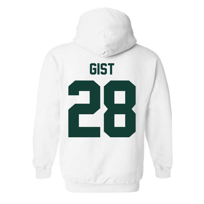Michigan State - NCAA Football : Zion Gist - Classic Shersey Hooded Sweatshirt-1