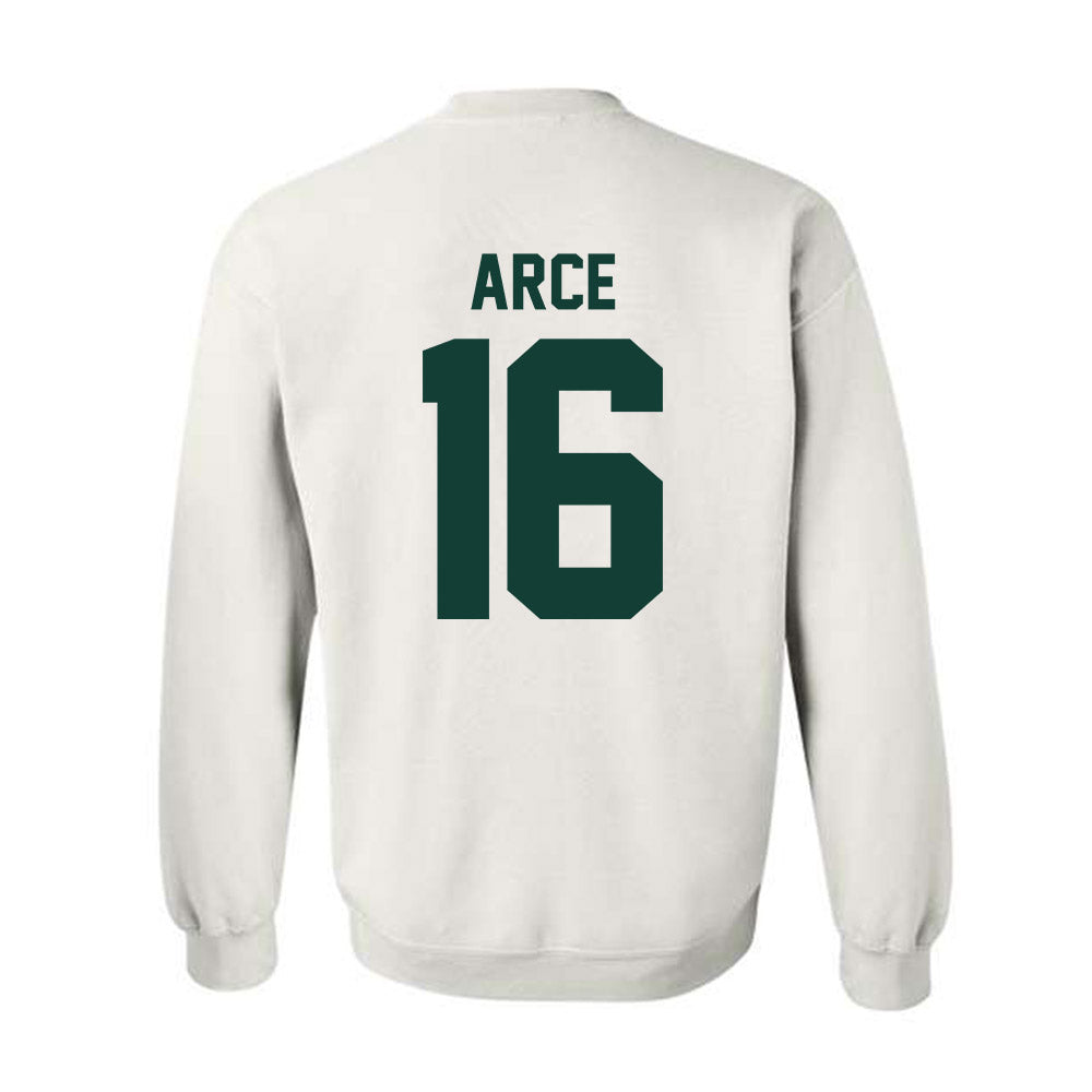 Michigan State - NCAA Men's Soccer : Colin Arce - Classic Shersey Crewneck Sweatshirt-1