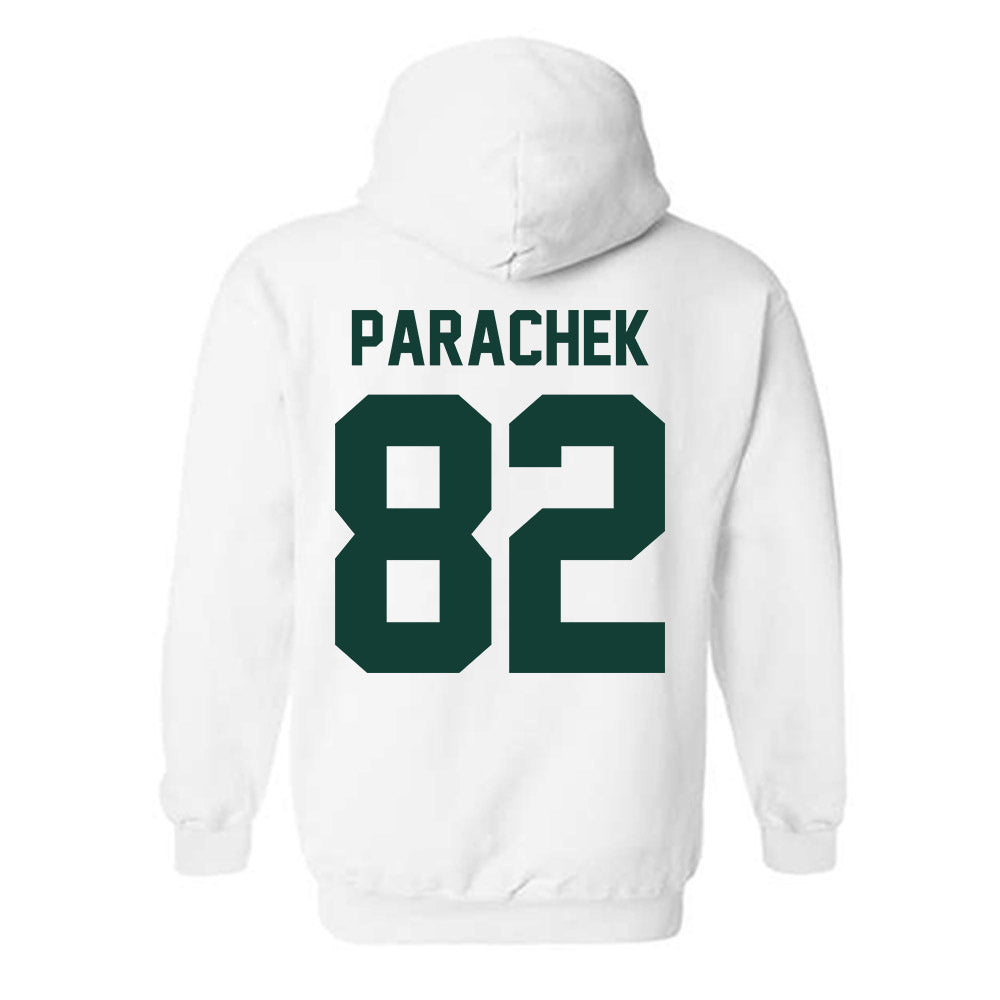 Michigan State - NCAA Football : Brennan Parachek - Classic Shersey Hooded Sweatshirt-1