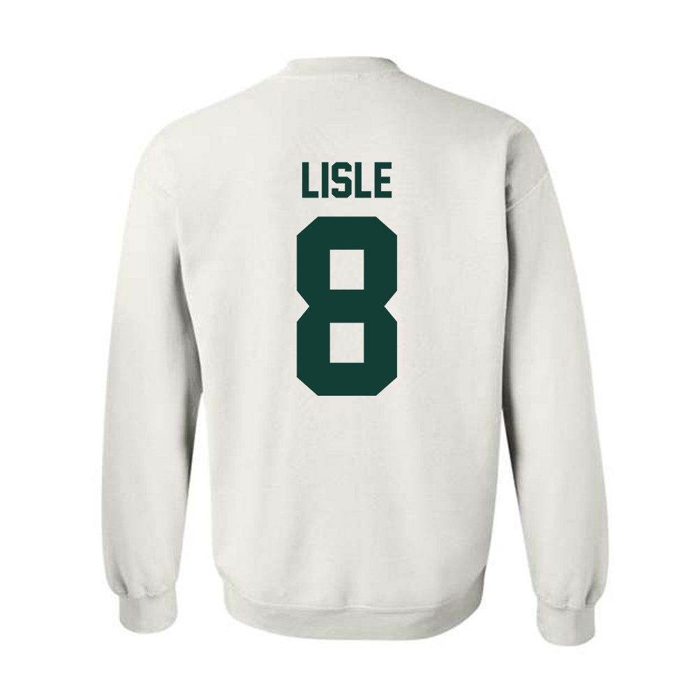 Michigan State - NCAA Football : Trey Lisle - Classic Shersey Crewneck Sweatshirt-4