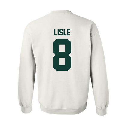 Michigan State - NCAA Football : Trey Lisle - Classic Shersey Crewneck Sweatshirt-4