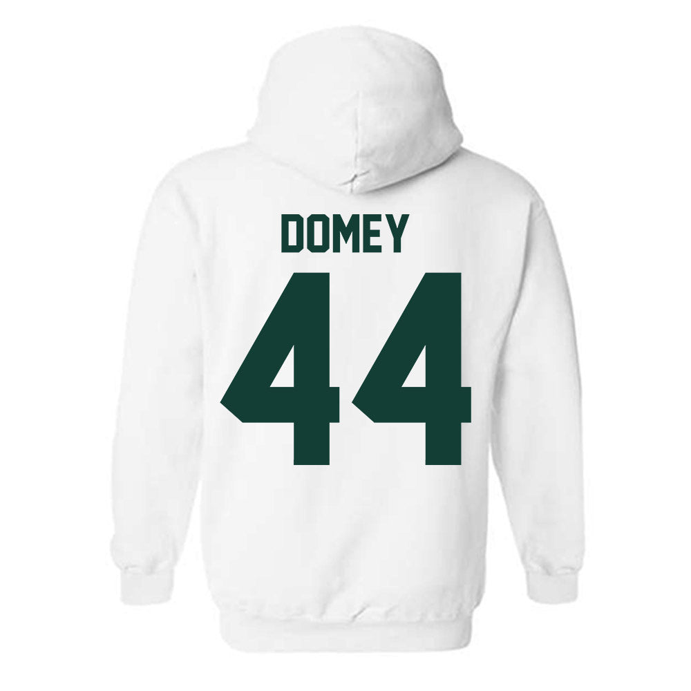 Michigan State - NCAA Baseball : Isaiah Domey - Classic Shersey Hooded Sweatshirt-1