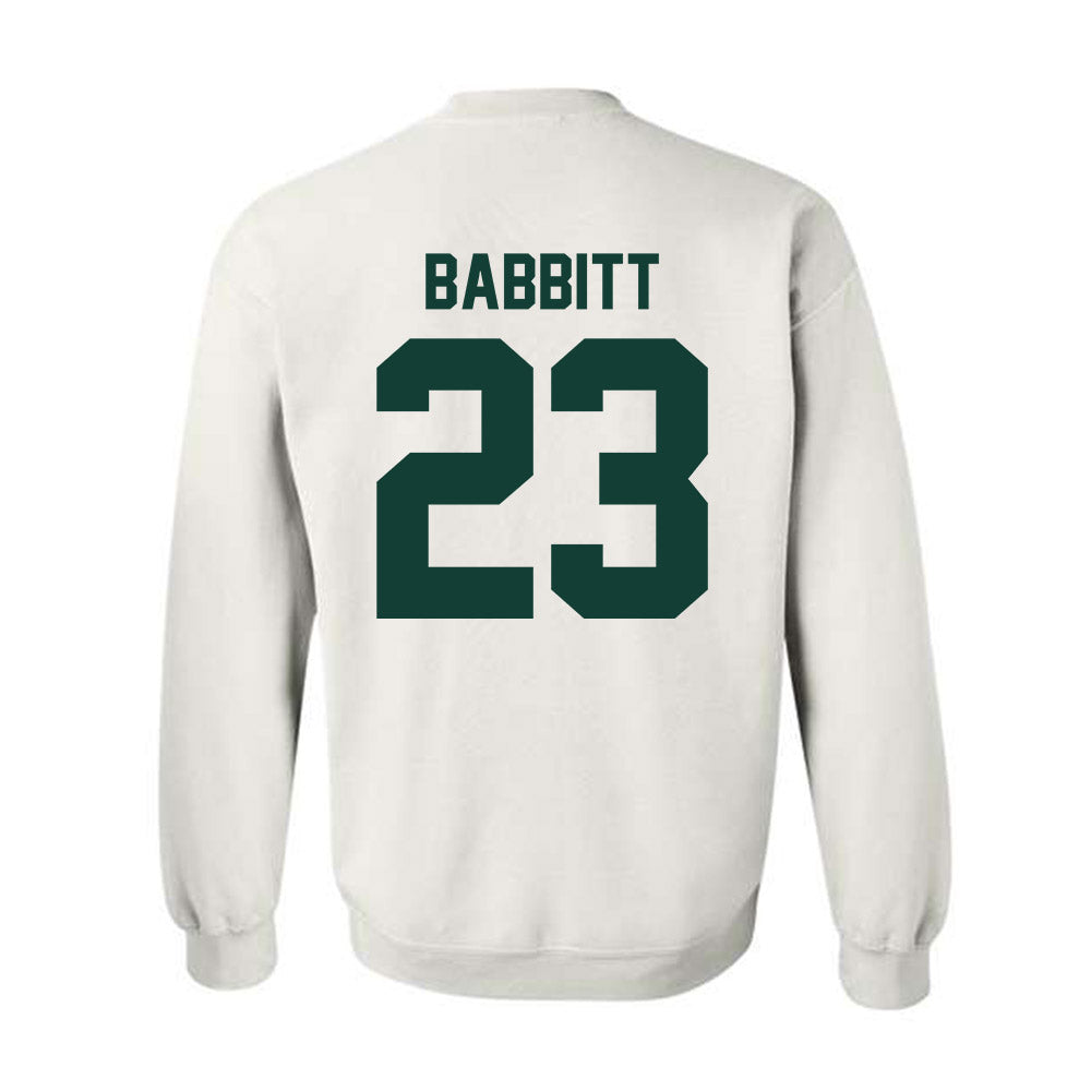 Michigan State - NCAA Football : Peyton Babbitt - Classic Shersey Crewneck Sweatshirt-4