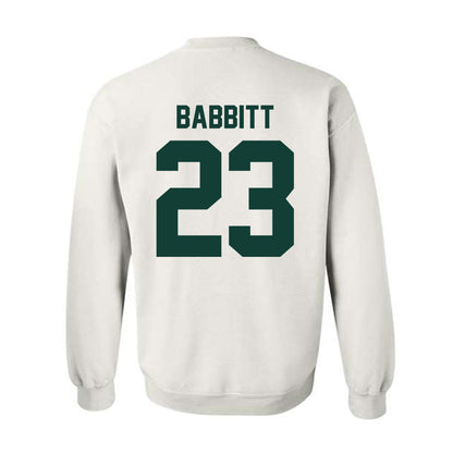 Michigan State - NCAA Football : Peyton Babbitt - Classic Shersey Crewneck Sweatshirt-4