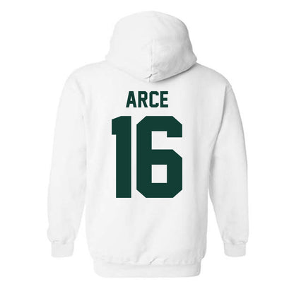 Michigan State - NCAA Men's Soccer : Colin Arce - Classic Shersey Hooded Sweatshirt-1