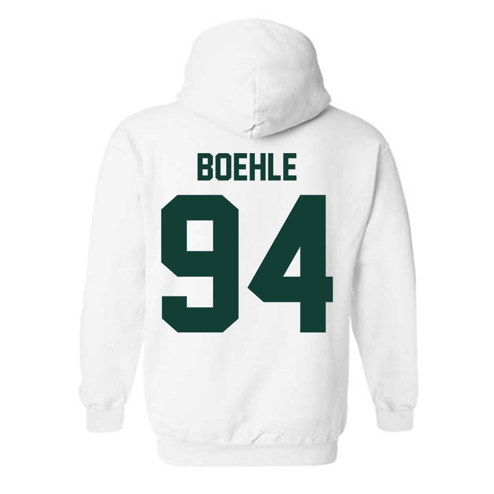 Michigan State - NCAA Football : Aidan Boehle - Classic Shersey Hooded Sweatshirt-4