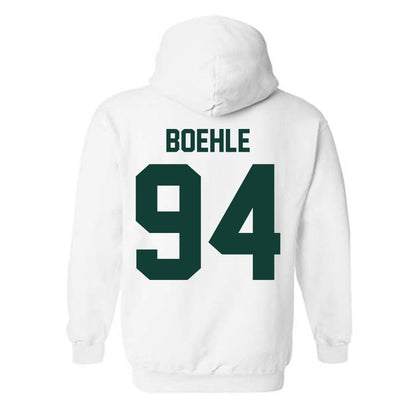 Michigan State - NCAA Football : Aidan Boehle - Classic Shersey Hooded Sweatshirt-4