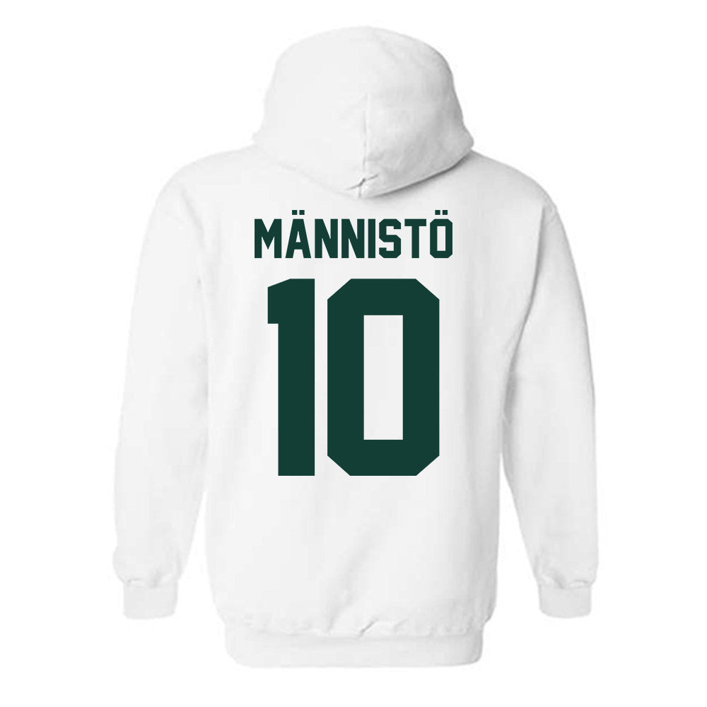 Michigan State - NCAA Men's Ice Hockey : Tommi Männistö - Classic Shersey Hooded Sweatshirt-4