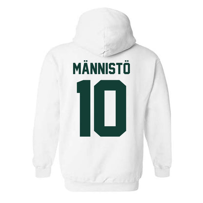 Michigan State - NCAA Men's Ice Hockey : Tommi Männistö - Classic Shersey Hooded Sweatshirt-4