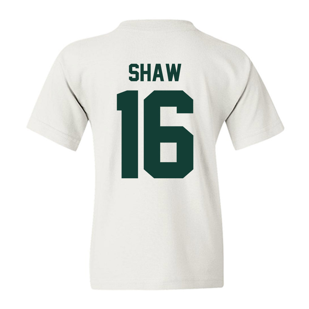 Michigan State - NCAA Football : Adam Shaw - Classic Shersey Youth T-Shirt-4