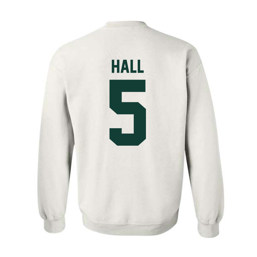 Michigan State - NCAA Football : Jordan Hall - Classic Shersey Crewneck Sweatshirt-1