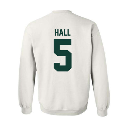 Michigan State - NCAA Football : Jordan Hall - Classic Shersey Crewneck Sweatshirt-1
