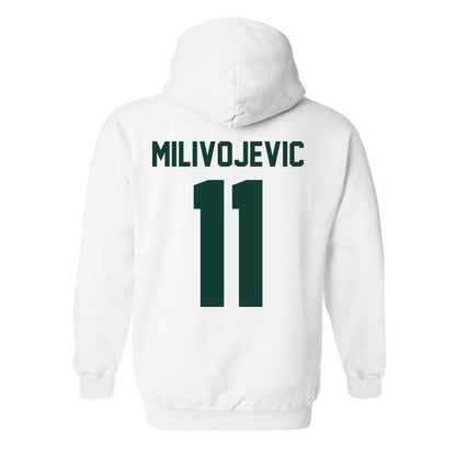 Michigan State - NCAA Football : Alessio Milivojevic - Classic Shersey Hooded Sweatshirt-1