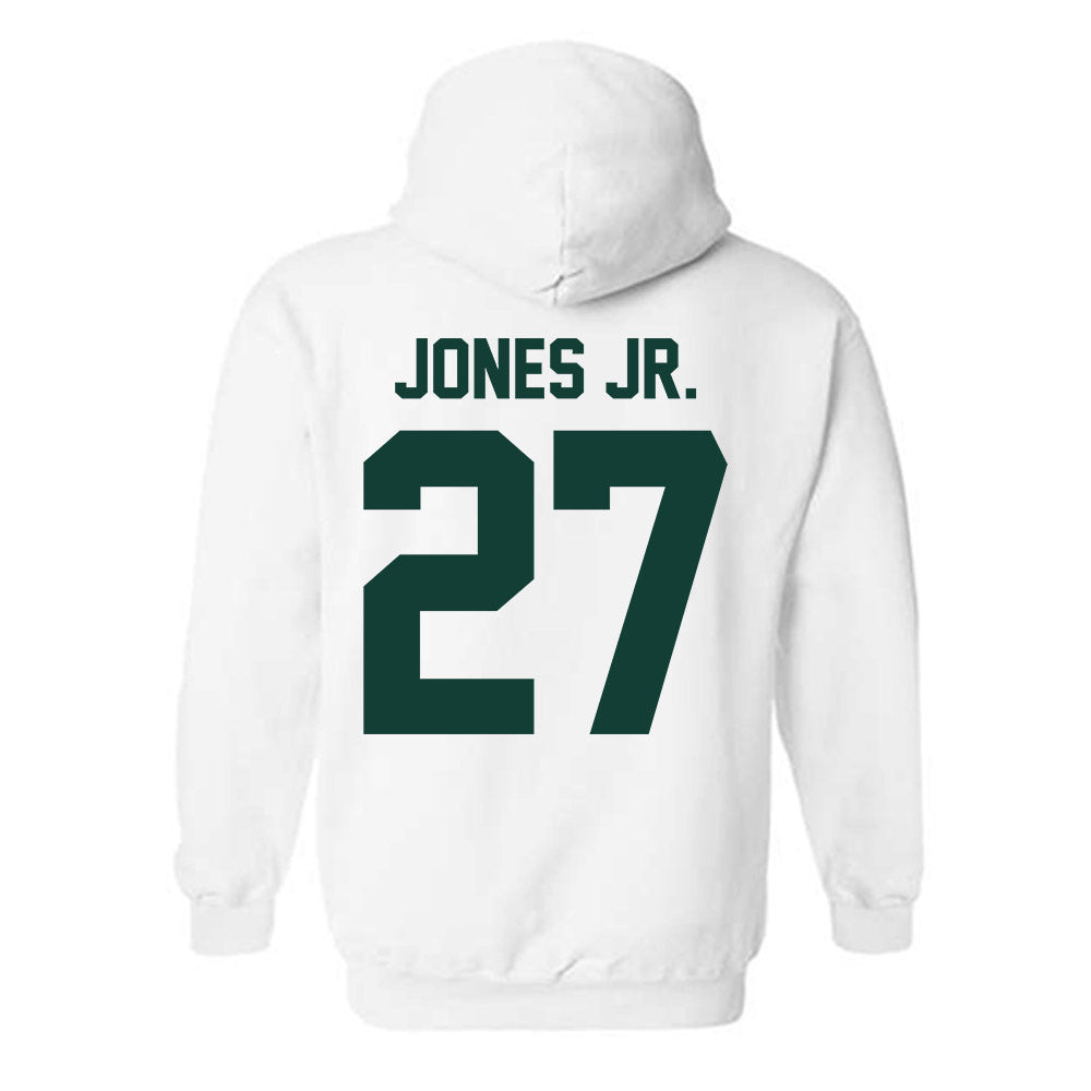 Michigan State - NCAA Football : Darrin Jones Jr. - Classic Shersey Hooded Sweatshirt-4
