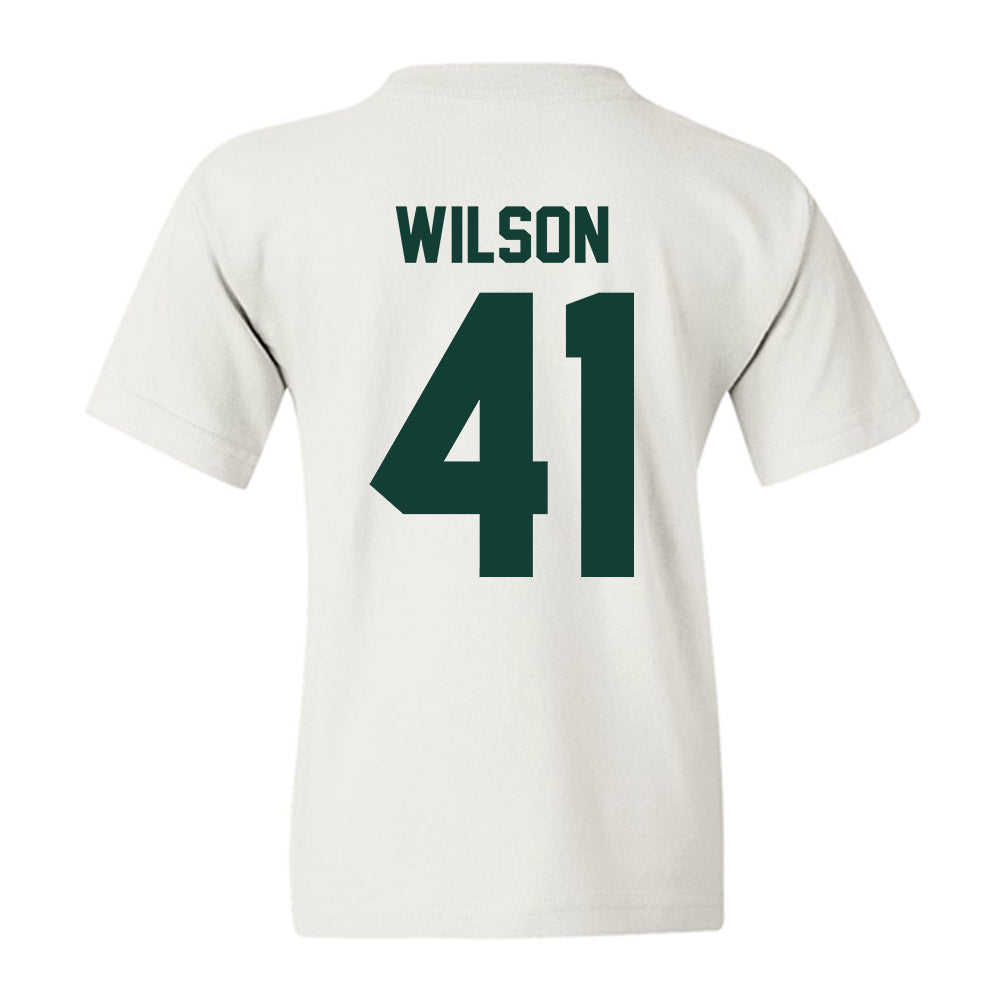 Michigan State - NCAA Football : Jaxson Wilson - Classic Shersey Youth T-Shirt-1