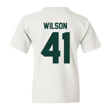 Michigan State - NCAA Football : Jaxson Wilson - Classic Shersey Youth T-Shirt-1