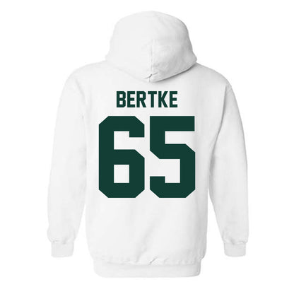 Michigan State - NCAA Football : Cole Bertke - Classic Shersey Hooded Sweatshirt-4