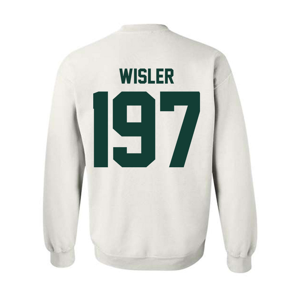 Michigan State - NCAA Wrestling : Kael Wisler - Classic Shersey Crewneck Sweatshirt-1