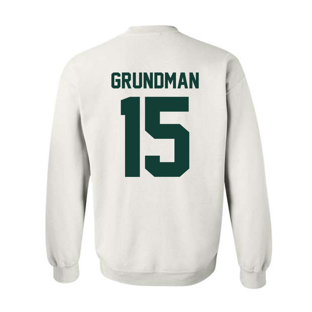 Michigan State - NCAA Baseball : Gannon Grundman - Classic Shersey Crewneck Sweatshirt-1
