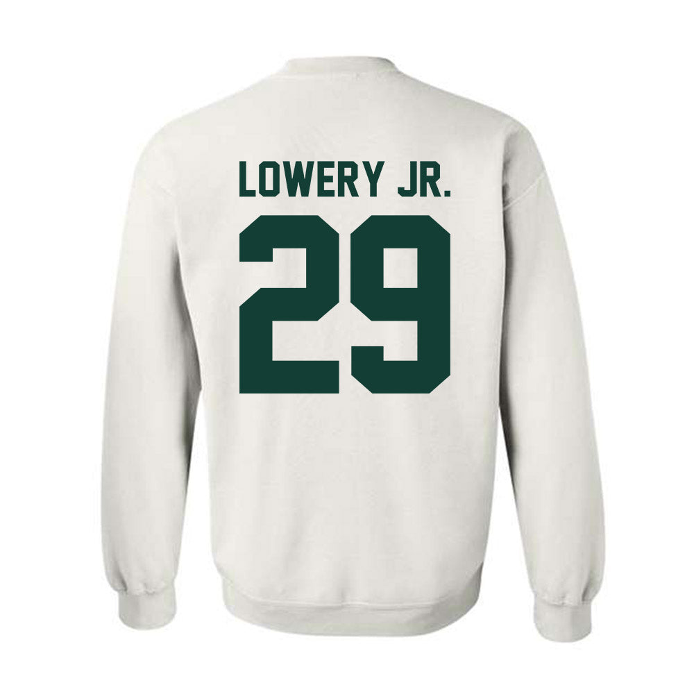 Michigan State - NCAA Football : Marqui Lowery Jr. - Classic Shersey Crewneck Sweatshirt-1