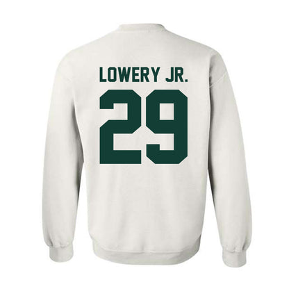 Michigan State - NCAA Football : Marqui Lowery Jr. - Classic Shersey Crewneck Sweatshirt-1