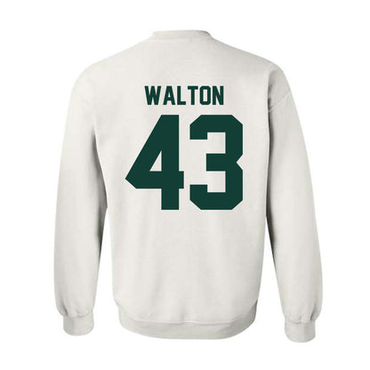 Michigan State - NCAA Men's Basketball : Colin Walton - Classic Shersey Crewneck Sweatshirt-1