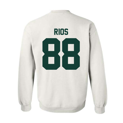Michigan State - NCAA Football : Kai Rios - Classic Shersey Crewneck Sweatshirt-1