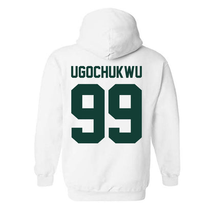 Michigan State - NCAA Men's Basketball : Divine-Collins Ugochukwu - Classic Shersey Hooded Sweatshirt-1