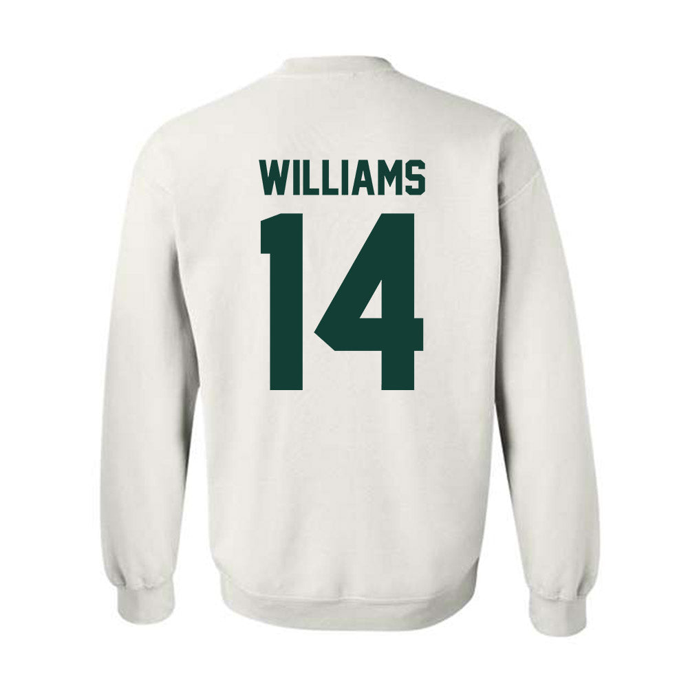 Michigan State - NCAA Football : Bryson Williams - Classic Shersey Crewneck Sweatshirt-1