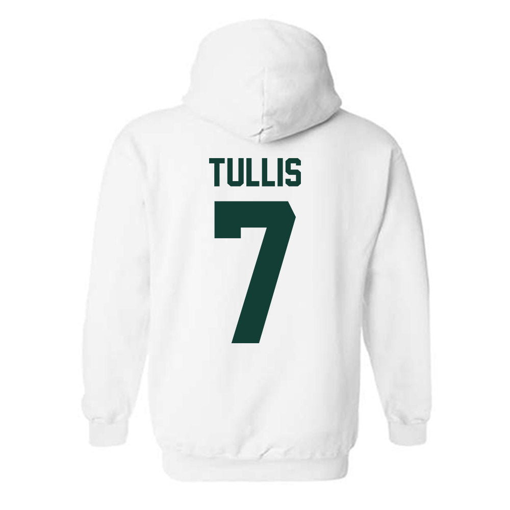 Michigan State - NCAA Football : Brandon Tullis - Classic Shersey Hooded Sweatshirt-4