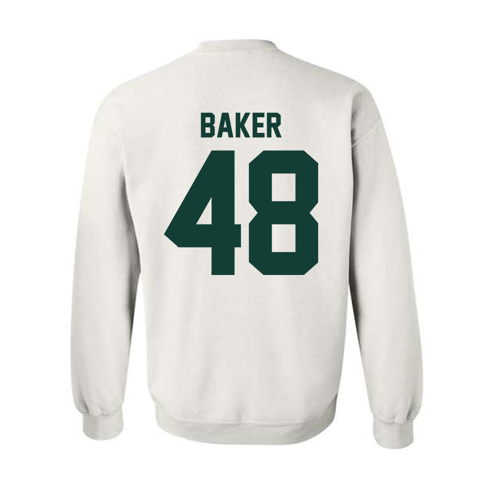 Michigan State - NCAA Football : Charlie Baker - Classic Shersey Crewneck Sweatshirt-1