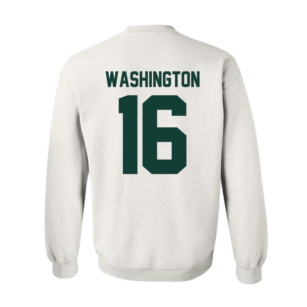 Michigan State - NCAA Football : Zachary Washington - Classic Shersey Crewneck Sweatshirt-4