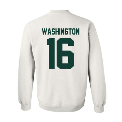 Michigan State - NCAA Football : Zachary Washington - Classic Shersey Crewneck Sweatshirt-4