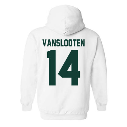Michigan State - NCAA Women's Basketball : Grace VanSlooten - Classic Shersey Hooded Sweatshirt-1