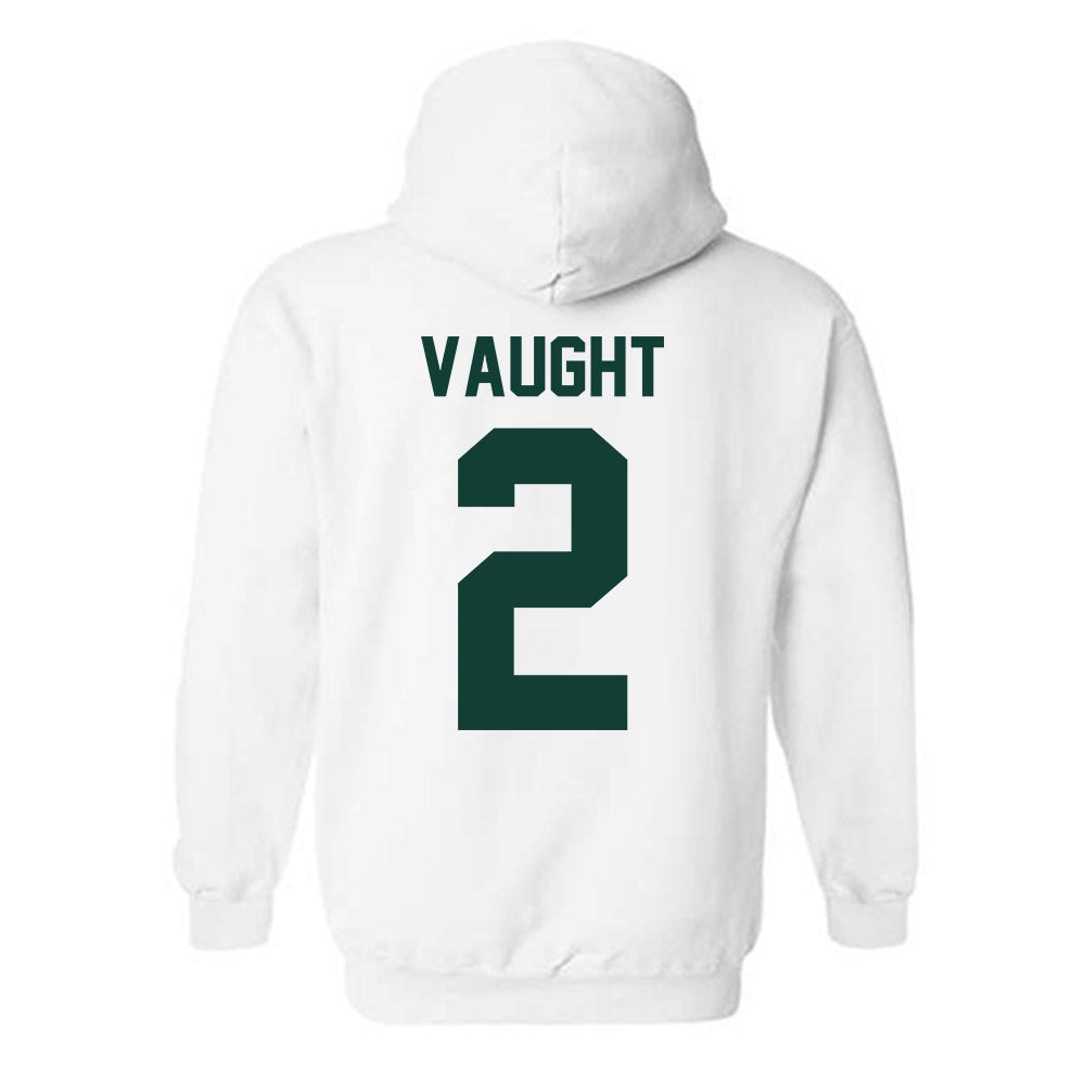 Michigan State - NCAA Football : Devin Vaught - Classic Shersey Hooded Sweatshirt-4