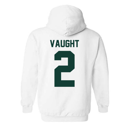 Michigan State - NCAA Football : Devin Vaught - Classic Shersey Hooded Sweatshirt-4