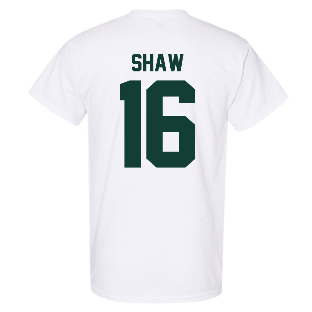 Michigan State - NCAA Football : Adam Shaw - Classic Shersey T-Shirt-4