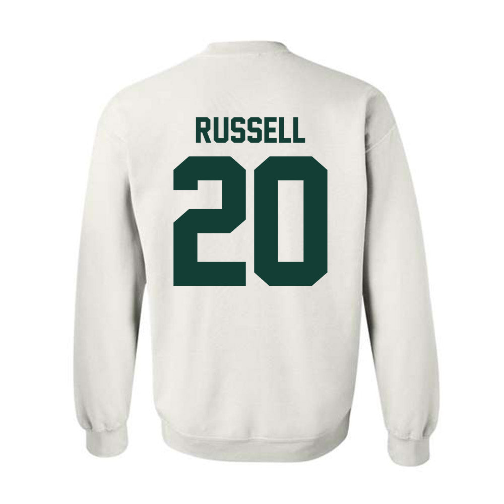 Michigan State - NCAA Men's Ice Hockey : Daniel Russell - Classic Shersey Crewneck Sweatshirt-1