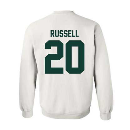 Michigan State - NCAA Men's Ice Hockey : Daniel Russell - Classic Shersey Crewneck Sweatshirt-1