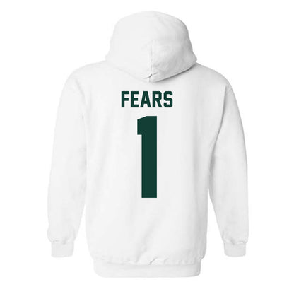 Michigan State - NCAA Men's Basketball : Jeremy Fears - Classic Shersey Hooded Sweatshirt-1
