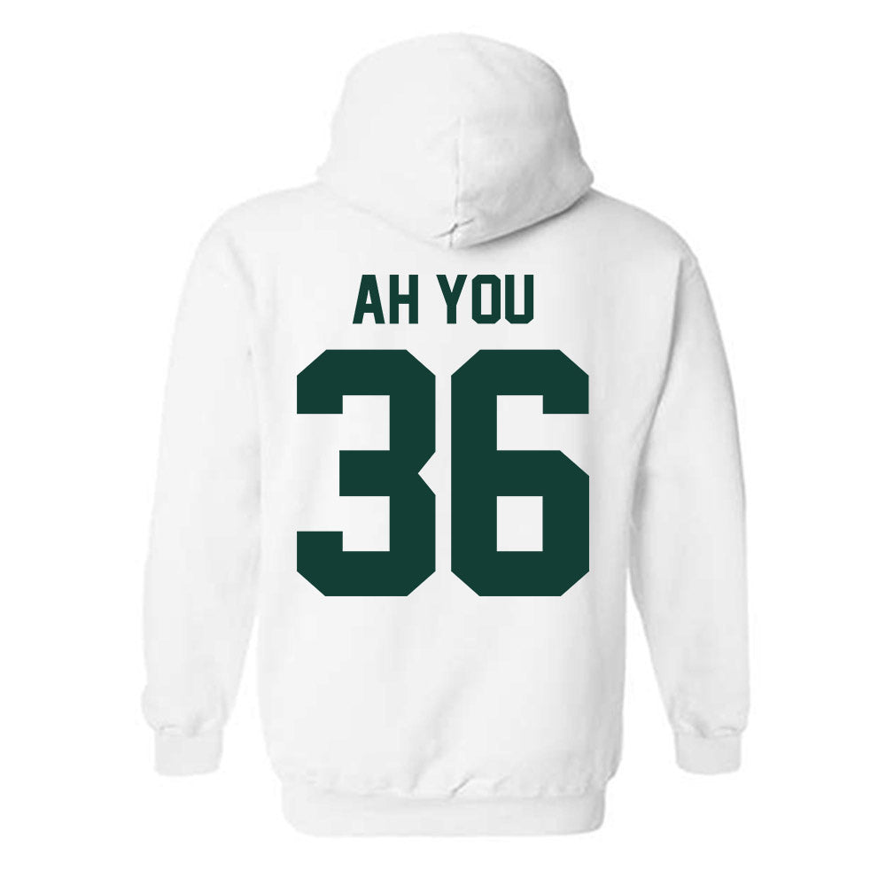 Michigan State - NCAA Football : Leonard Ah You - Classic Shersey Hooded Sweatshirt-1